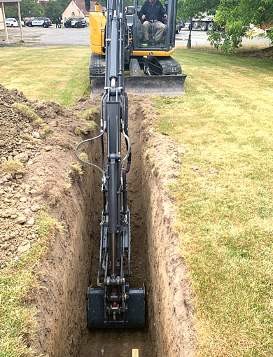 Public sector excavation project